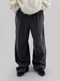 Wool 20%) Nerdy Stripe Pants