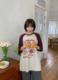 [unisex] Momoku color matching printing over short sleeve tee