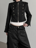 Keele Crop Napoleon Jacket