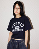 Studio 93 Authentic Crop T-Shirt