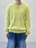 Pitenifer two-tone angora knit