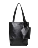 Vegan Leather Dual Tote Bag