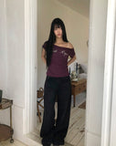 Lumen Low Wide Denim Pants