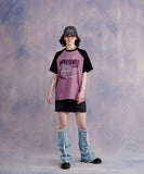 Something Raglan Short Sleeve T-shirt