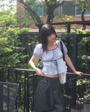 Minu Raw Balloon Denim Pants