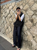 Natto Detail Pocket Vest