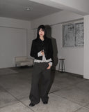 Partick Cotton Wide Long Cargo Pants