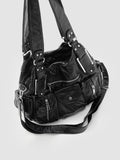 Keollo Pocket Leather Shoulder Bag