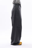 Senj over parachute snap denim pants