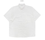 Lett Linen Overfit Short Sleeve Shirt