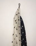 Paa Dot Chiffon See-Through Muffler Scarf