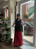 Pyuyu Cotton Long Skirt