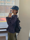 Verity Star Hood String Backpack