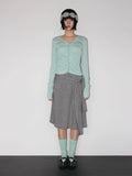 TWIST BUTTON CARDIGAN
