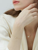 Nova 10K(Y) Pave Petite Station Bracelet