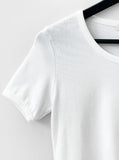 Lume Slim Round Neck Short Sleeve Tee