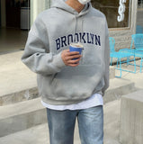 Overfit Double Layer Brooklyn Hoodie