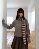 Dana Stripe Simple Muffler