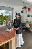 Dideli Printing Over Short Sleeve Tee