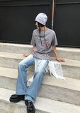 BACK POCKET BOOTCUT DENIM