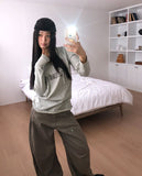 Juri Cut Pintuck Balloon Cotton Long Pants