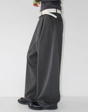 MODERN TWO-TUCK SLACKS