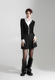 Layered Cardigan Shirt