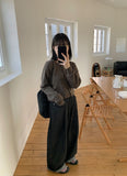 Hoko black blue balloon pants