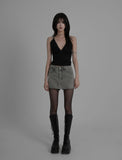 [ EEUN MADE ] Spring Silk Halter Sleeveless Top