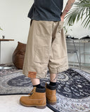 Weave Reverse Patch Bermuda Shorts