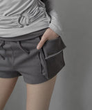 [mnem] Billowy Cargo Shorts