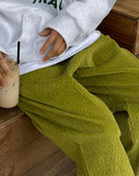 Embo Corduroy Banding Wide Pants