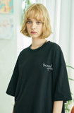 Rain Duck Embroidery Short Sleeve T-shirt