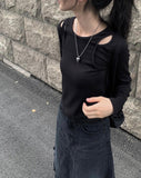 Lumo cutout span t-shirt