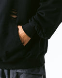 Damage Overfit Sweat Hoodie