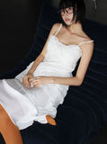 LACE LAYERED MINI DRESS