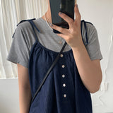 Warmin Basic Color Short Sleeve Tee