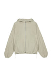 Curly Corduroy Hood Jacket