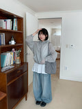[unisex] Nedoko Summer Nylon String Wind Hood Jumper