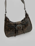 Built Buckle Shoulder Bag