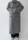 FLAP POCKET LONG COAT