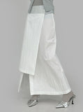 Tsol Unbalanced Wrap Skirt