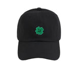 Clover Smile Embroidered Ball Cap