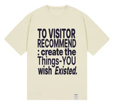 VISITOR Short Sleeve Tee