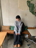 Deteam Banding Flower Quilted Balloon Pants