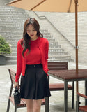 Redil Round Rib Short Sleeve Knit