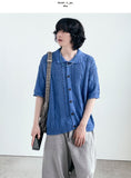 Curie Cable Half Cardigan