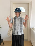 Vident Color Matching Check Short Sleeve Shirt