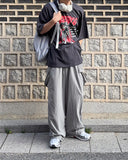 Track Balloon Nylon Pants