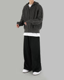 Velour corduroy trousers